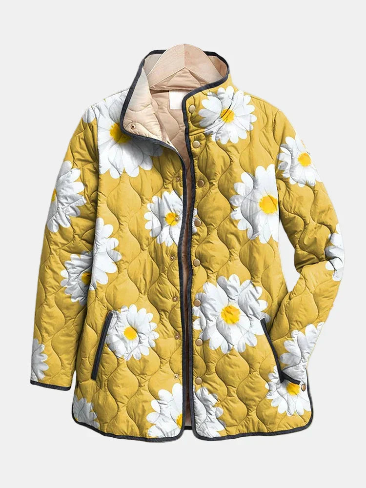 Women's Quilted Floral Jacket