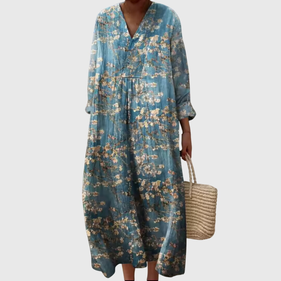 Women’s Elegant Tiered Midi Dress