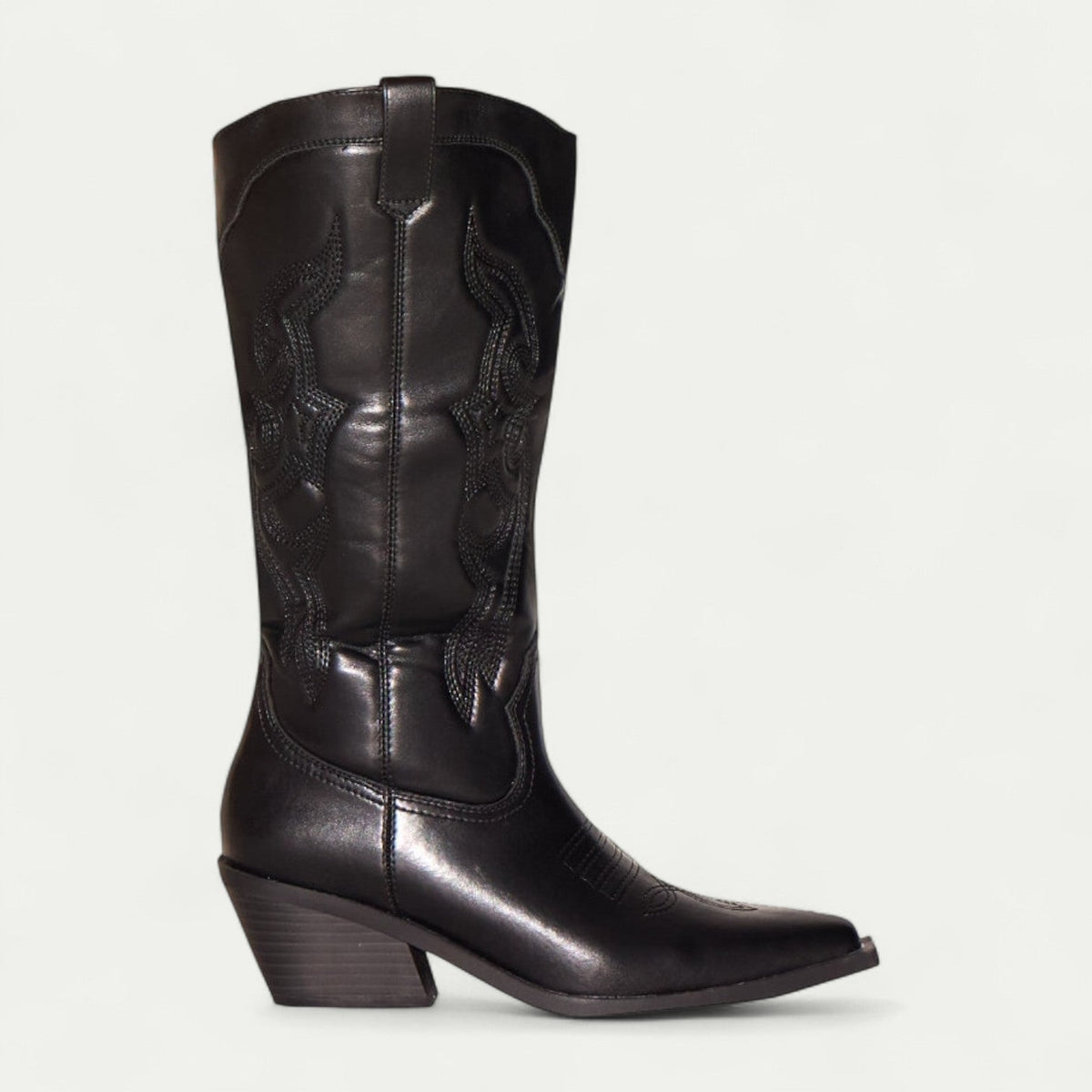 Women's Embroidered Western Boots High Calf