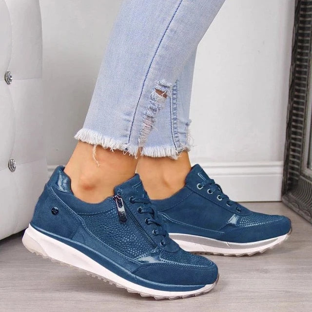 Women's Comfort Wedge Sneakers