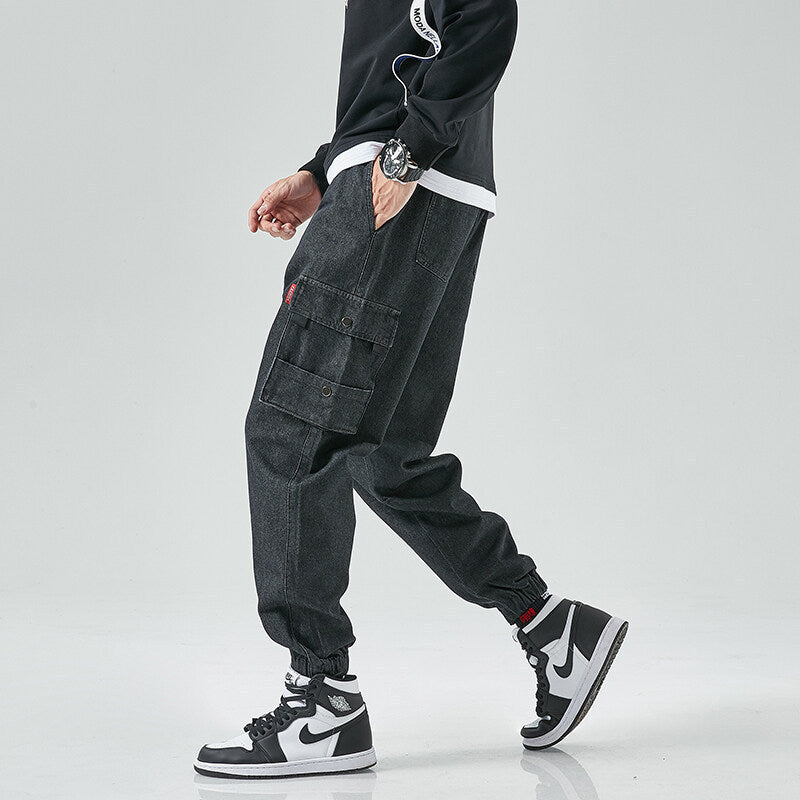 Bandit Denim Cargo Joggers - Jack Hafford