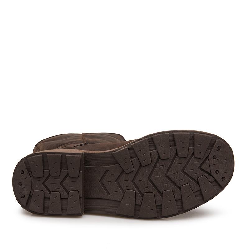Women's Mid-Calf Boots with Buckle