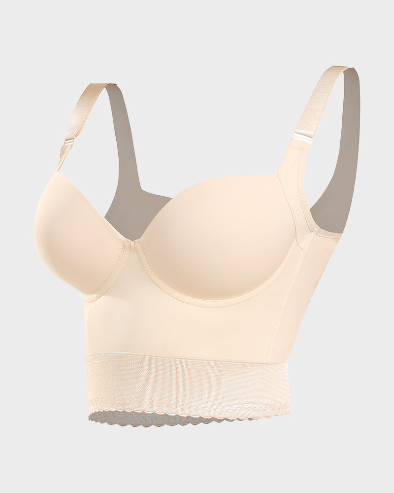 Women's Longline Padded Bra Support