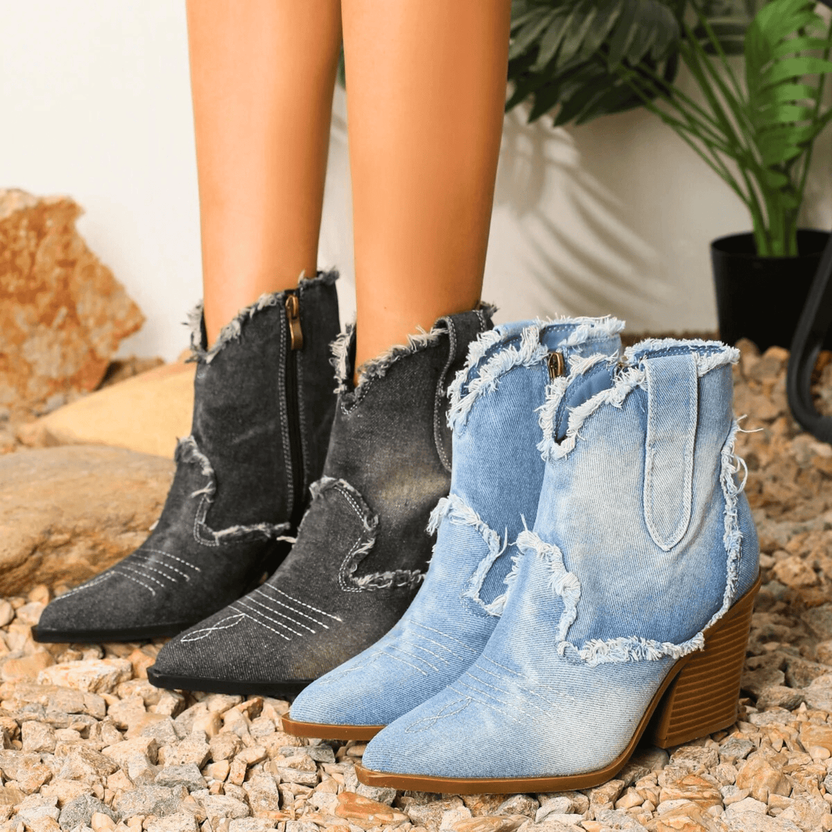 Women's Ankle Boots Heeled