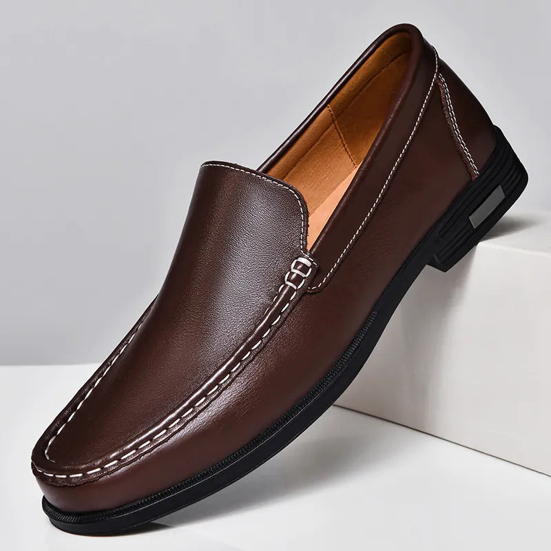 Image of Theo | Men's Slip-On Dress Loafers