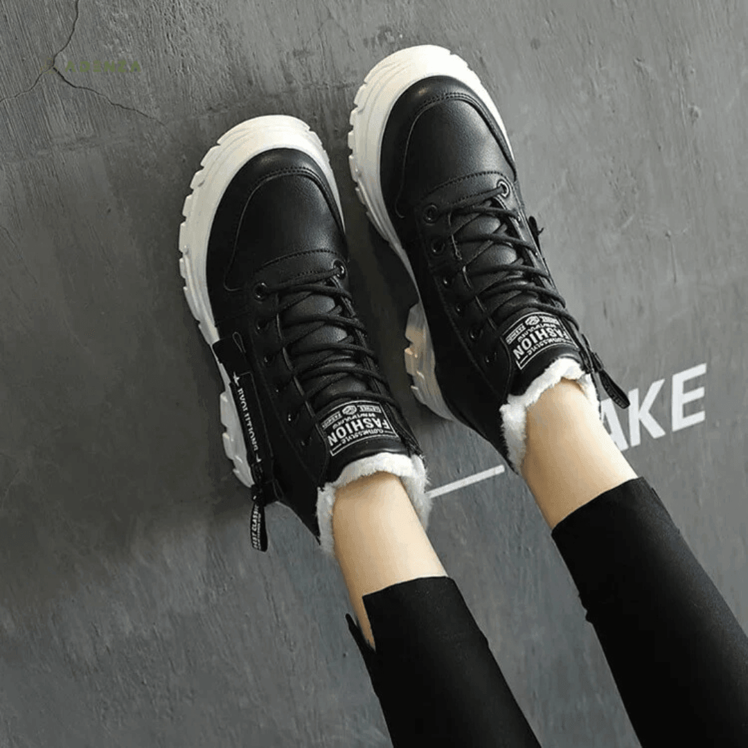 Women's Lace Up Ankle Boots Platform