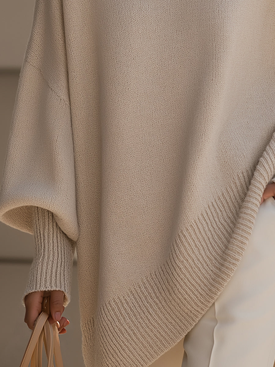 Women's Oversized Knit Sweater Long