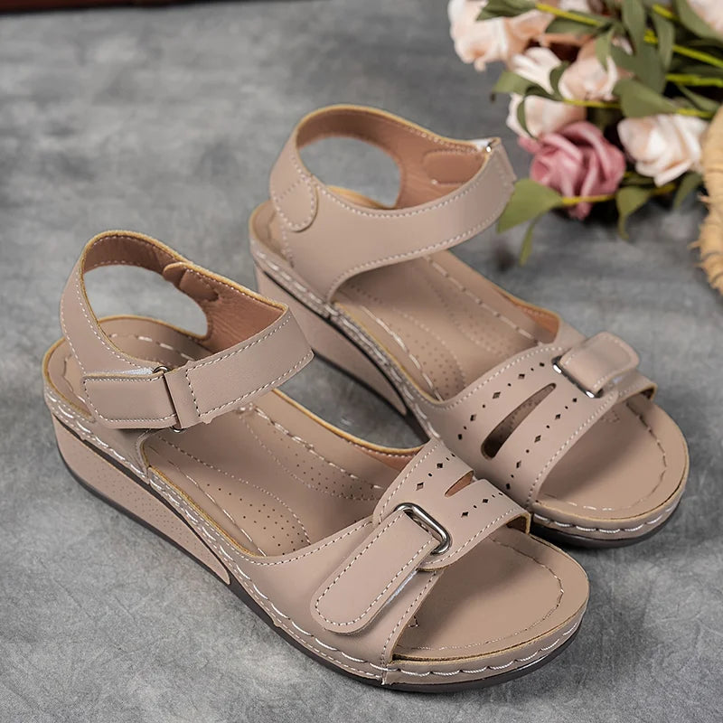 Women’s Orthopedic Adjustable Walking Sandals for Daily Support
