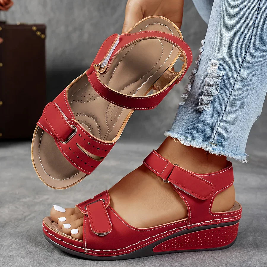 Women’s Orthopedic Adjustable Walking Sandals for Daily Support