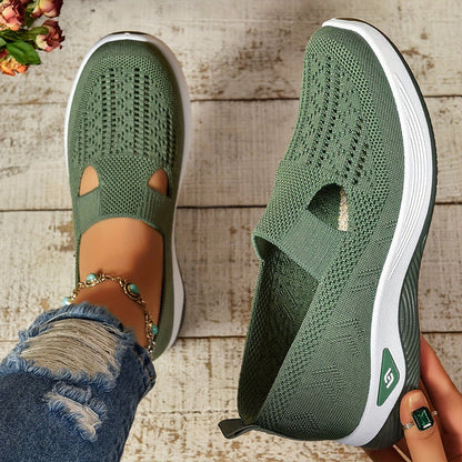 Women's Slip-On Sneakers Closed-Toe