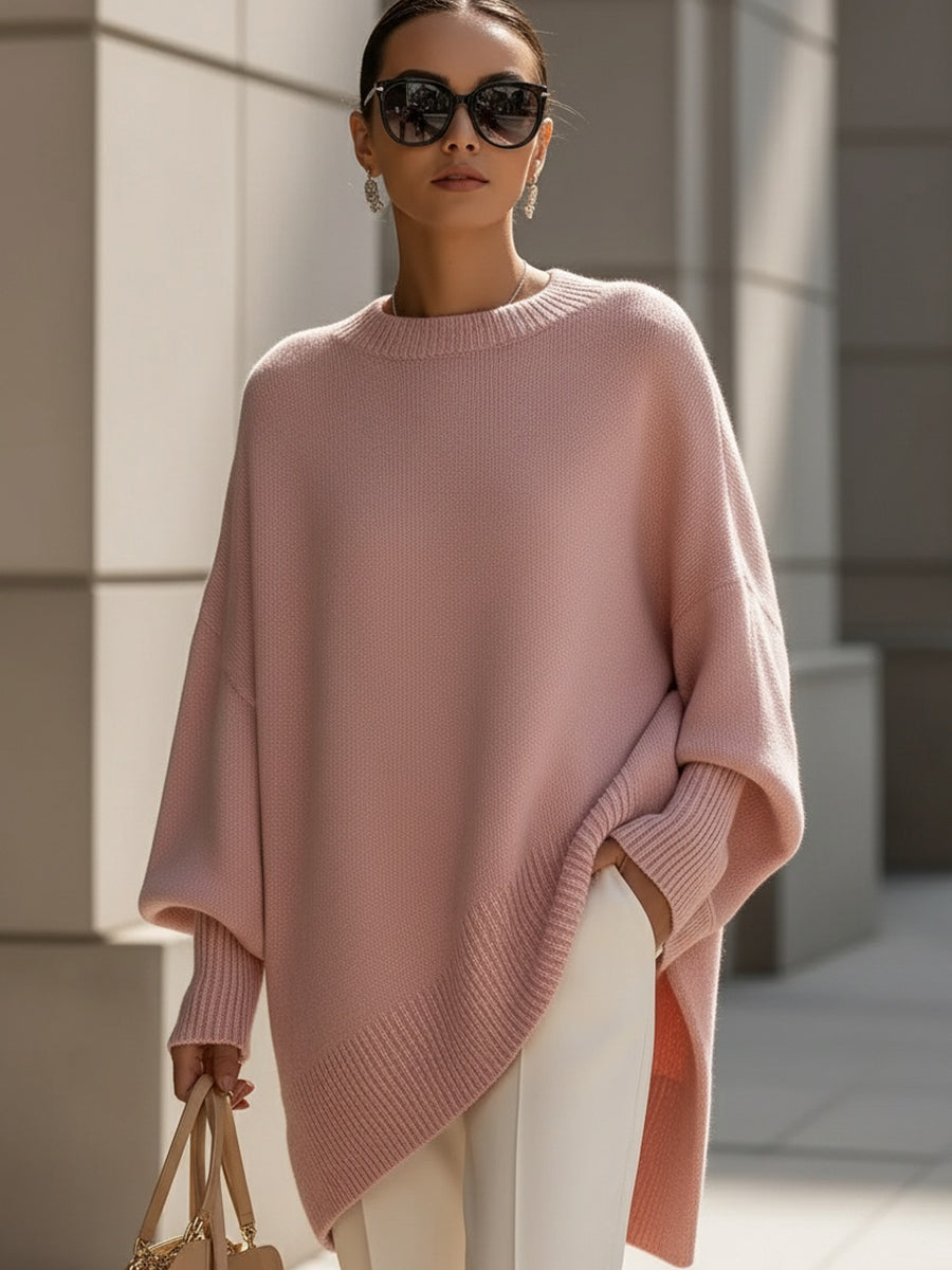 Women's Oversized Knit Sweater Long