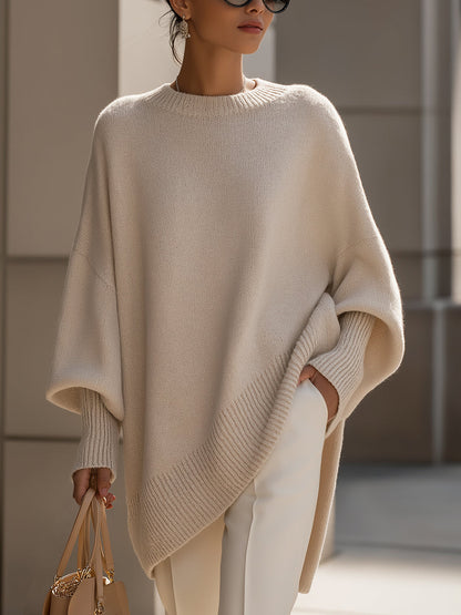 Women's Oversized Knit Sweater Long