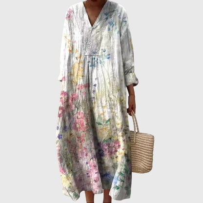 Women’s Elegant Tiered Midi Dress