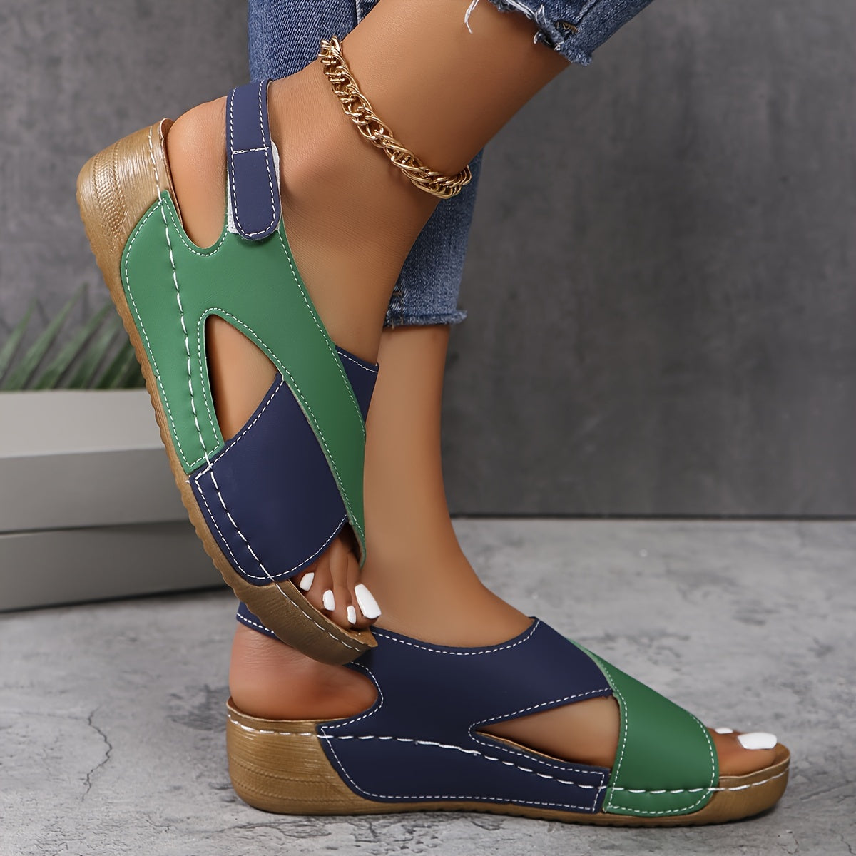 Women's Open-Toe Slingback Sandals