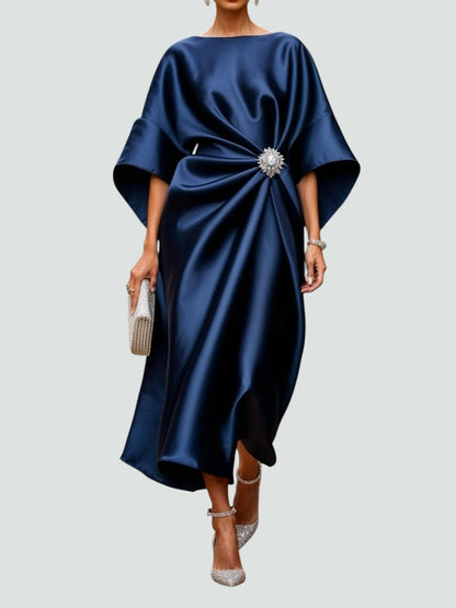 Women's Wrap Dress Bell Sleeves
