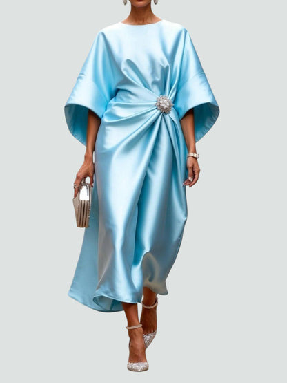 Women's Wrap Dress Bell Sleeves
