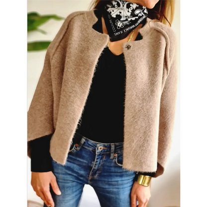 Women's Open Front Knitted Cardigan