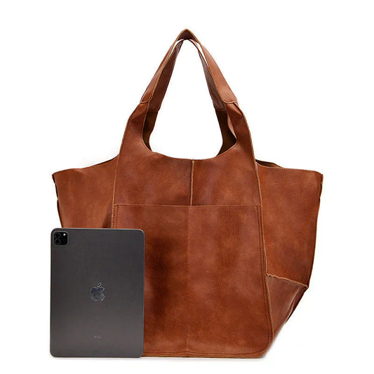 Women's Vintage Leather Shoulder Bag