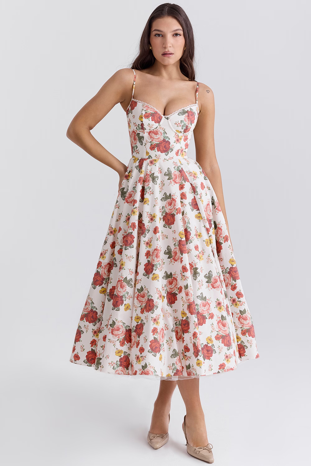 Women's Long Slim-Fit Dress