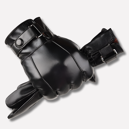 Women's Leather Winter Gloves
