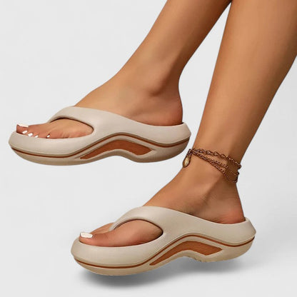 Noemi | Women’s Comfort Toe-Post Slide Sandals