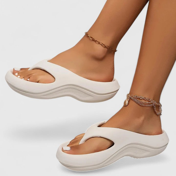 Noemi | Women’s Comfort Toe-Post Slide Sandals