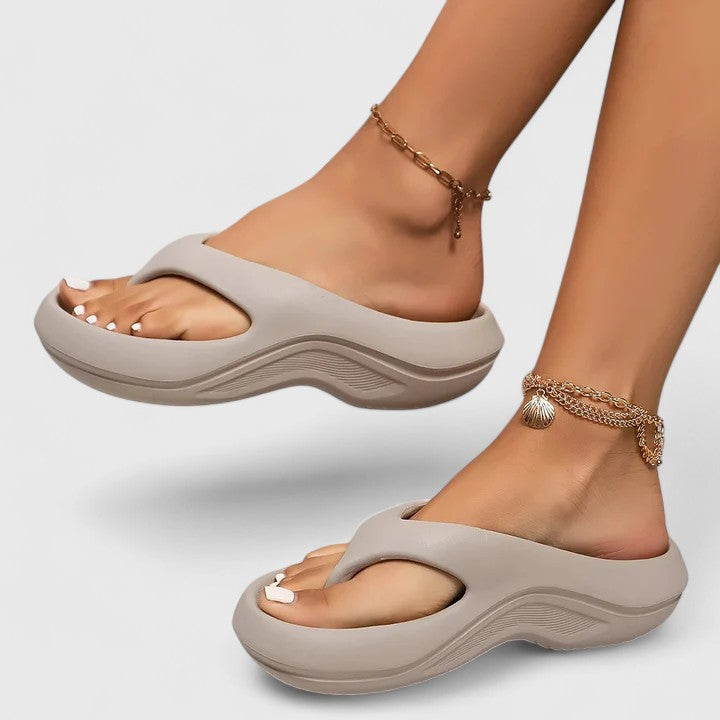 Noemi | Women’s Comfort Toe-Post Slide Sandals