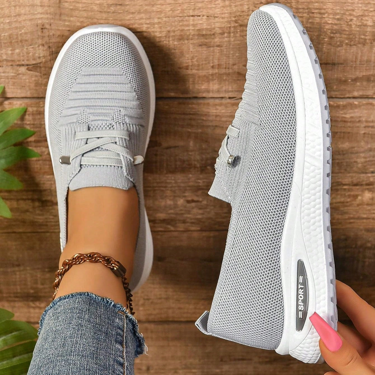 Women's Slip-On Athletic Shoes