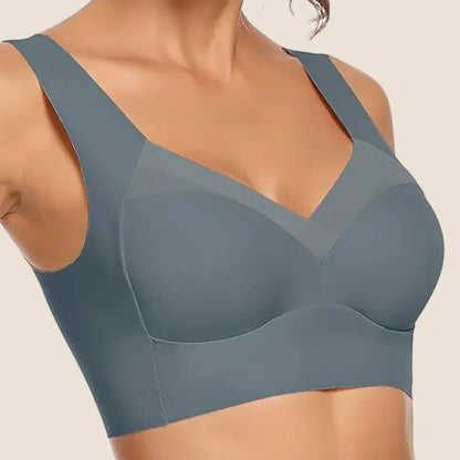 Women's Wireless Full Cup Bra Adjustable Strap