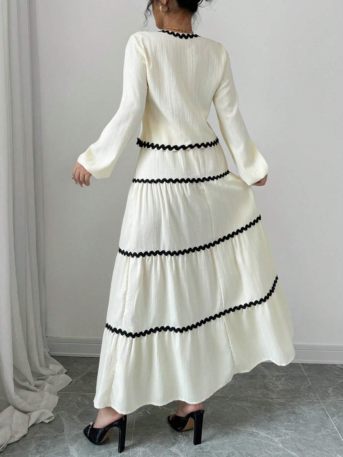 French-Style Dress & Skirt