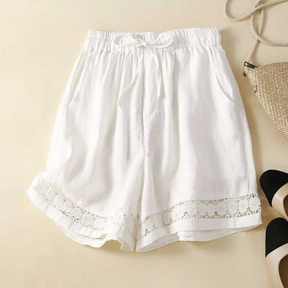 Women's Elastic Waist Casual Shorts
