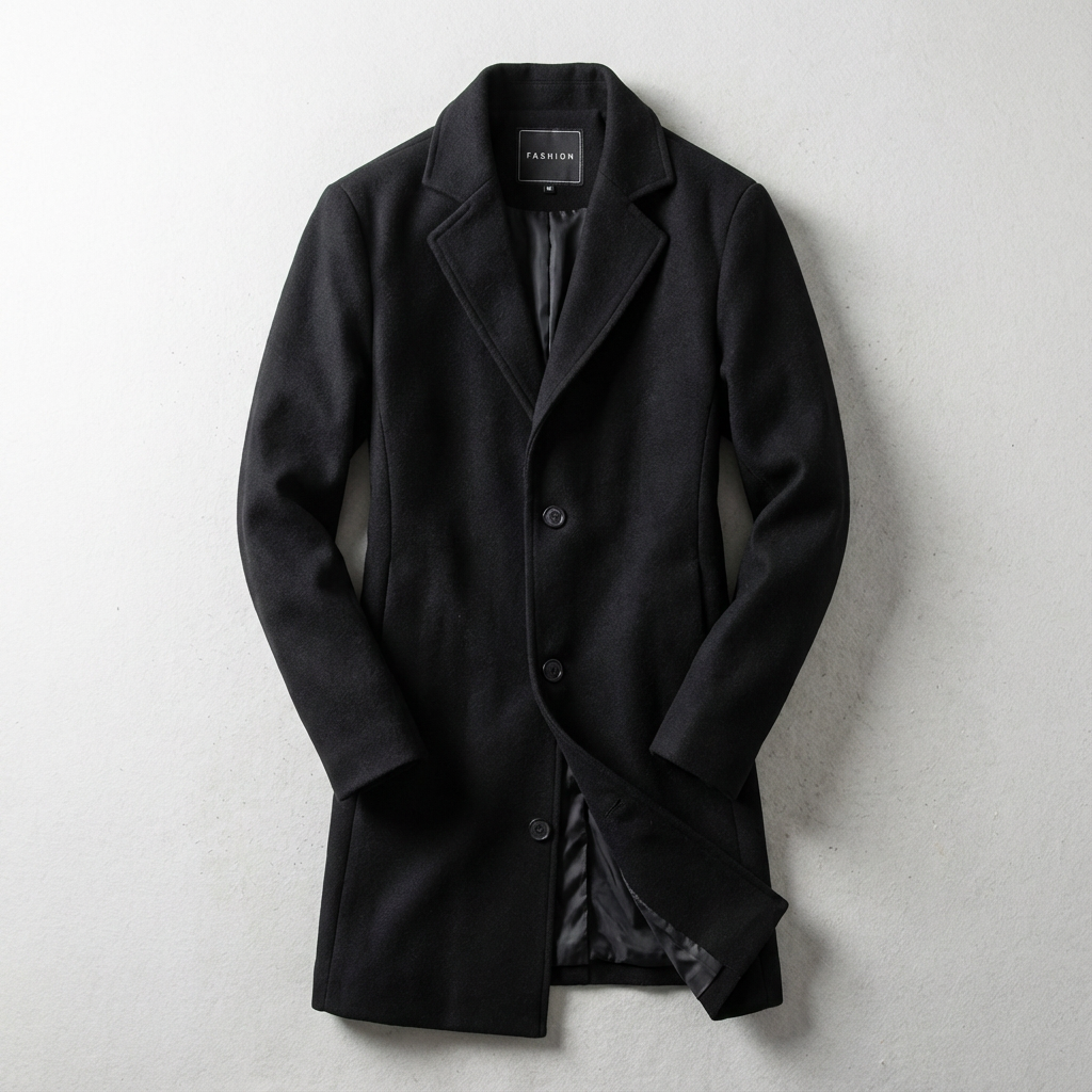Womens Wool Overcoat