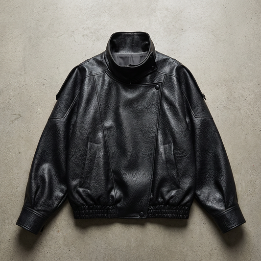 Milan Women's Pebble Leather Jacket