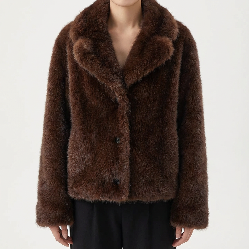 Women's Suede Fur Jacket