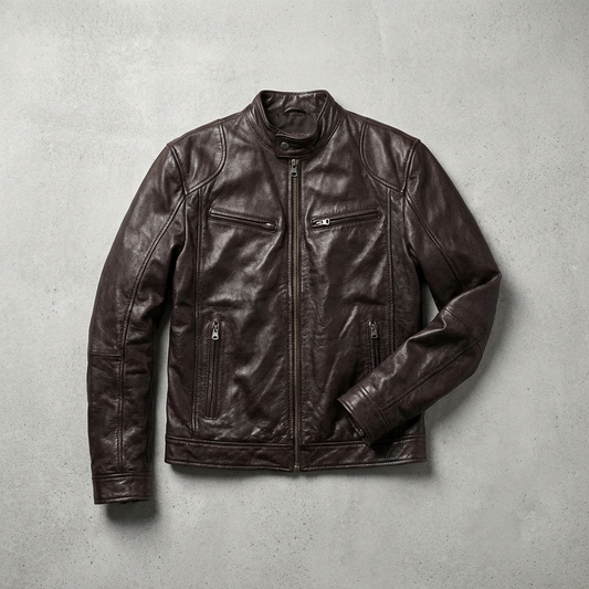 Leather Biker Jacket