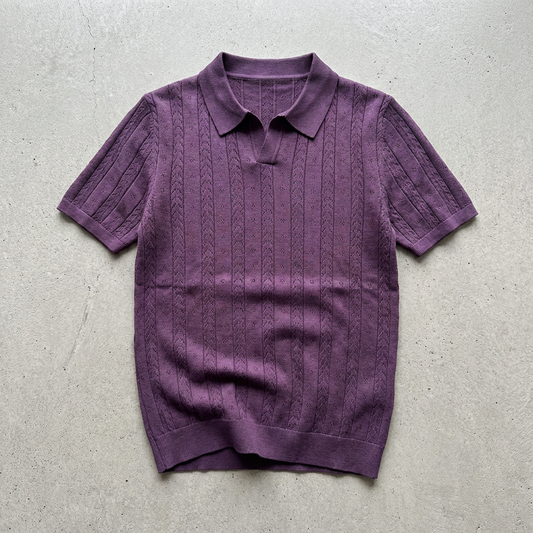 Portofino Men's Jacquard Polo Shirt