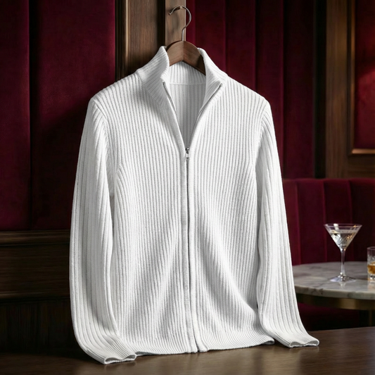 Cotton Ribbed Jacket