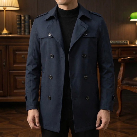 Men's Cotton Overcoat