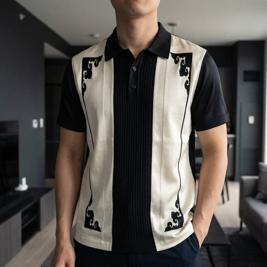 Cello Men's Polo Shirt Ice Knit