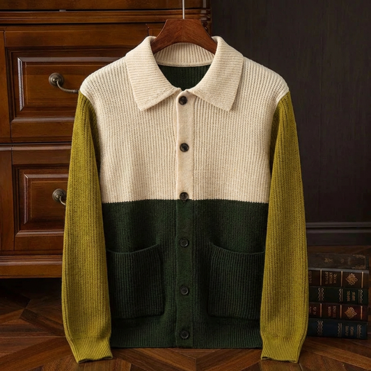 L'Artisan Women's Knitted Stripe Cardigan