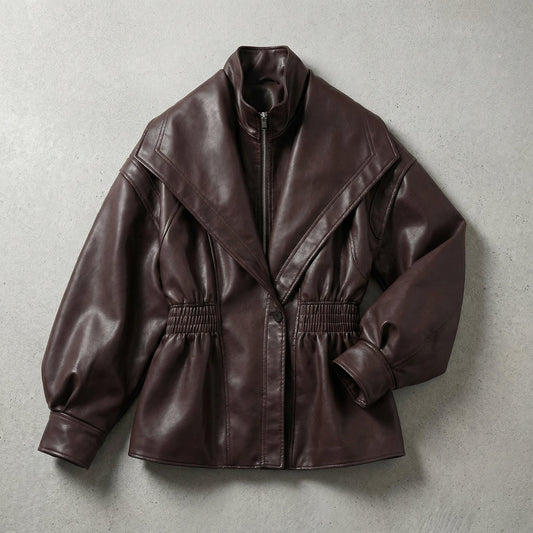 Valencia Men's Supple Leather Biker Jacket