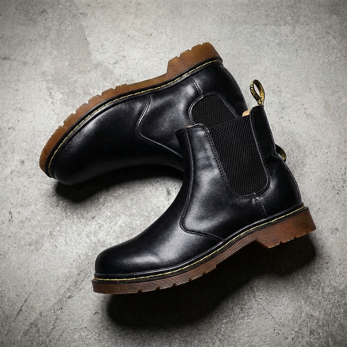 Supple Leather Chelsea Boots