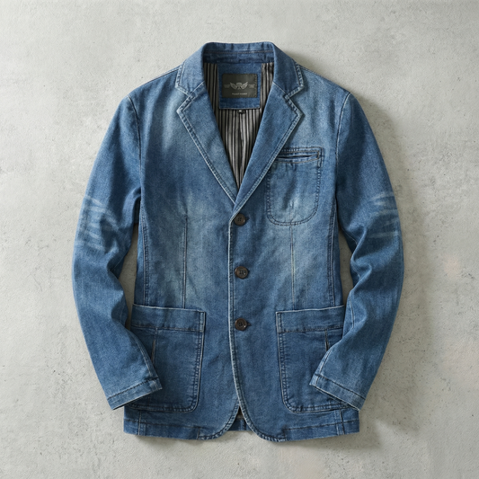 Denim Tailored Blazer