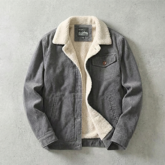 Corduroy Warm Parka Jacket