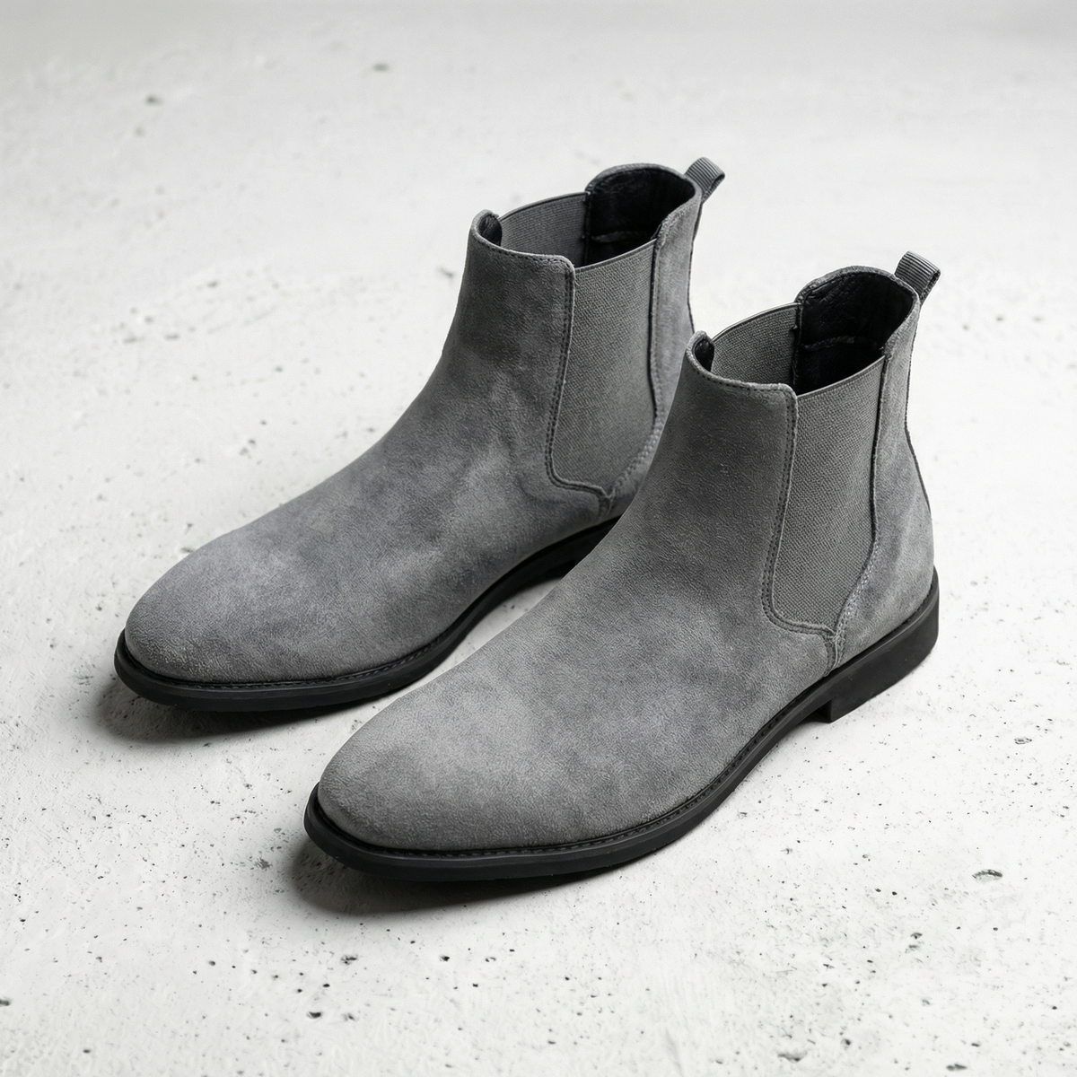 Chelsea Boots Leather Ankle Black