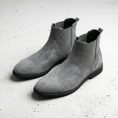 Chelsea Boots Leather Ankle Black