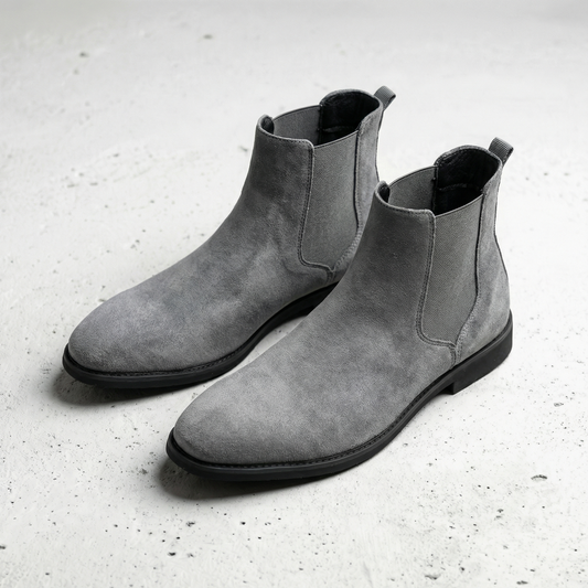 Chelsea Boots Leather Ankle Black