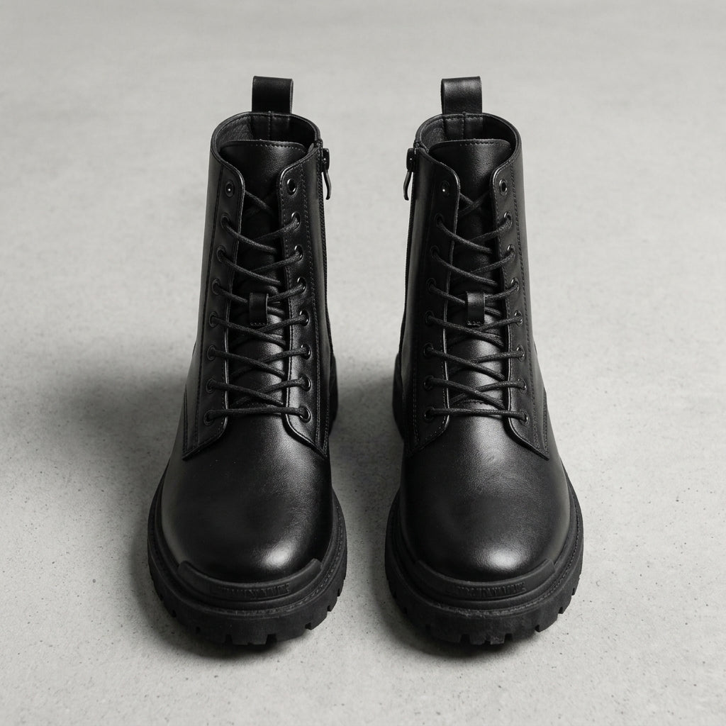 Men's High Leather Boots