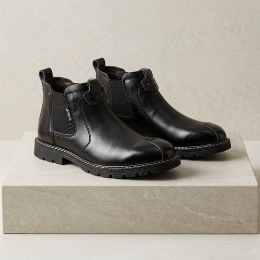 Luxe Leather Women's Ankle Boots