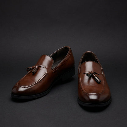 Sorvello Men's Leather Moccasin Shoes
